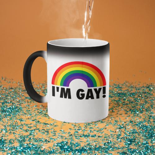 I'm Gay Heat Change Mug